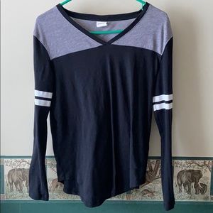 PINK long sleeved shirt. slightly worn